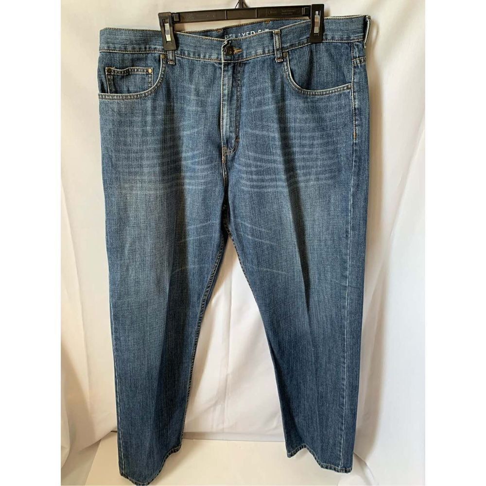 Chaps Relaxed Fit Jeans Men’s Blue Denim Classic Straight Leg40/30